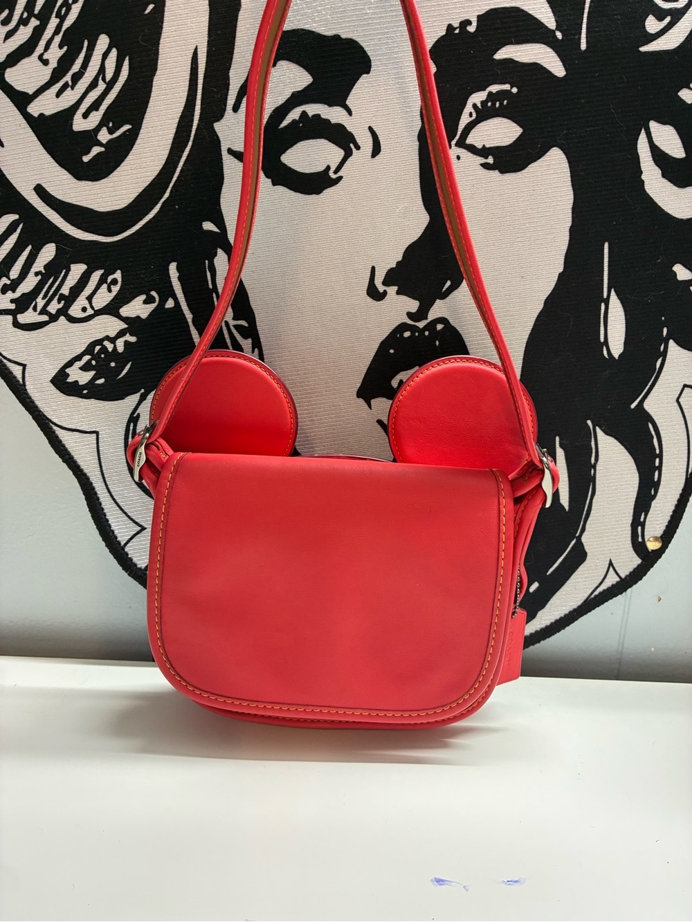 Disney x Coach Mickey Mouse Ear crossbody bag